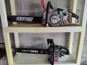 lot 207 image: Echo & Sears Chainsaws