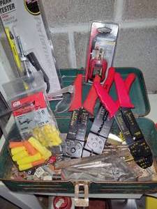 lot 217 image: Misc Electrical Tools