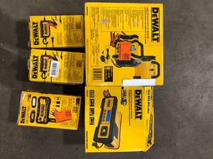 lot 29 image: Lot of Assorted Dewalt Portable Power Stations Various Models and Conditions Customer Returns See Pictures