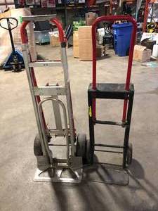 lot 33 image: Lot of Assorted Dolly Trucks Various Models and Conditions Customer Returns See Pictures