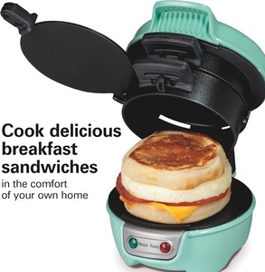 lot 10 image: Hamilton Beach Breakfast Sandwich Maker