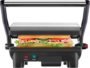 lot 47 image: Chefman 3-in-1 Panini Press  Grill