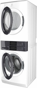 lot 51 image: 300 Series Laundry Tower Single Unit Washer & Electric Dryer