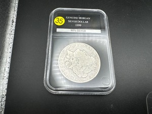 lot 35 image: 1899 Morgan Silver Dollar