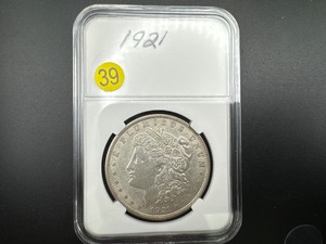 lot 39 image: 1921  Morgan Silver Dollar