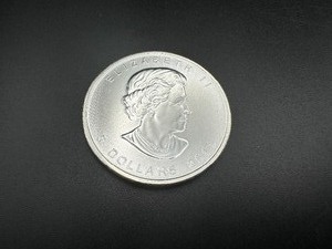 lot 50 image: 2011 Canadian 1 Oz. Silver Maple Leaf Coin