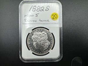 1882-S (Micro S) Morgan Silver Dollar