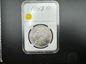 lot 22 image: 1883-O Morgan Silver Dollar