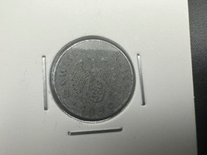 lot 93 image: 1940 Third Reich Germany (5 Reichspfennig)