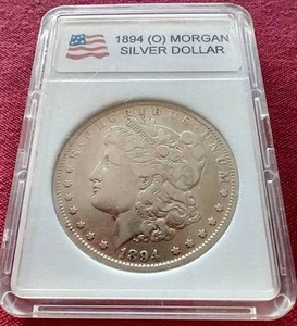 lot 27 image: 1894-O Morgan Dollar