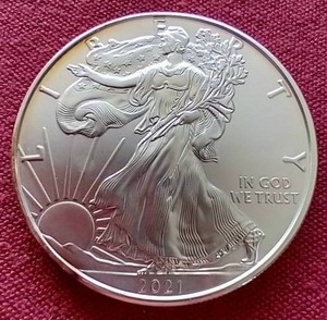 2021 U.S. 1 oz. Silver Eagle - Type 1