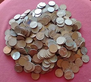lot 52 image: (500) Wheat Pennies