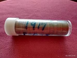 lot 56 image: 1917 Wheat Penny Roll - PDS Mint Marks