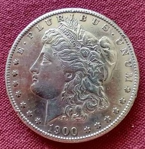 lot 72 image: 1900-S Morgan Dollar