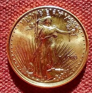 lot 98 image: 1998 U.S. 110th oz Gold Eagle