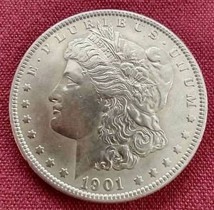 lot 54 image: 1901 Morgan Dollar