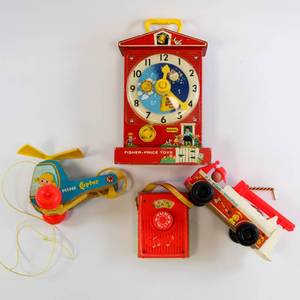 lot 14 image: Vintage Fischer Price Toy Lot