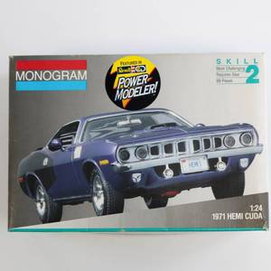 1971 Hemi Cuba Monogram Model Kit