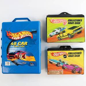 Hot Wheels Collectors Case Lot of 3