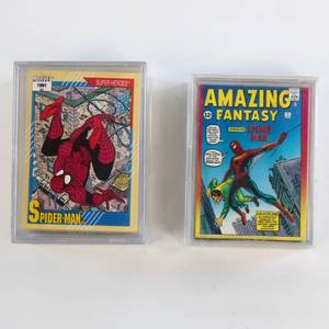 lot 45 image: Spider-Man & Amazing Spider-Man Trading Cards
