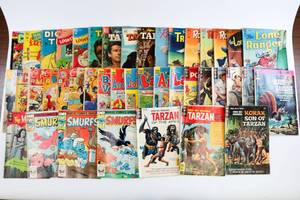 lot 44 image: Vintage Random Comic Book Lot of 71 - Dell, Archer, Gold Key