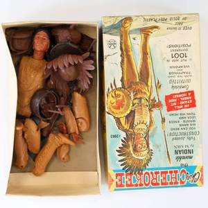 lot 39 image: Vintage 1960s Chief Cherokee Movable Doll