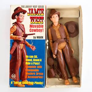 lot 37 image: 1960s Vintage Jaime West Movable Doll w Box