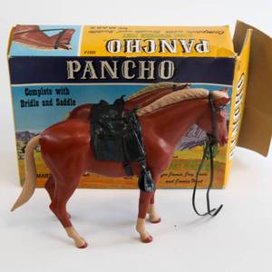 lot 34 image: 1968 Pancho by Marx wBox