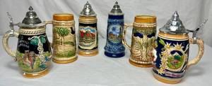 lot 73 image: Beer Stein and Mug Collection from Germany, Belgium and Japan