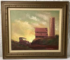 lot 101 image: Once Upon A Time Oil Painting by Roy Morrissey