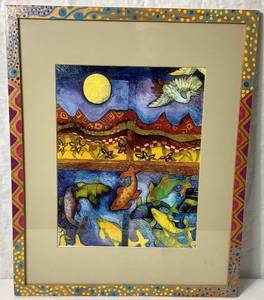 lot 107 image: Earthscapes Print by Patricia Wyatt