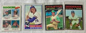 lot 145 image: Set of 4 Collectible Topps Baseball Cards