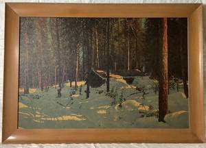 lot 74 image: Wind in the Pines by Franz Johnson