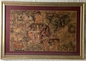 lot 79 image: Egyptian Print