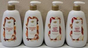 lot 14 image: Dove - (4) 12 FL OZ Bottles  Limited Edition Hand Wash