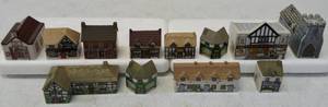 lot 30 image: Whimsey - on - Why English Village - Porcelain (View Photo)