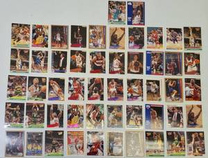 lot 38 image: Assortment of Basketball Cards in a Case - (52) - From an Estate (View Photo)