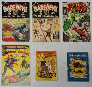 Daredevil, Superman, Captain Marvel & More Comic Books (View Photos)