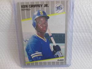 1989 Fleer Ken Griffey Jr Rookie Ca...