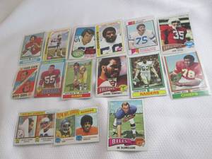 1973 - 1978 Topps Football Cards...