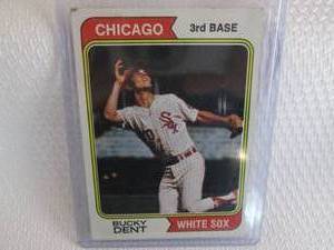 1974 Topps Bucky Dent Card...