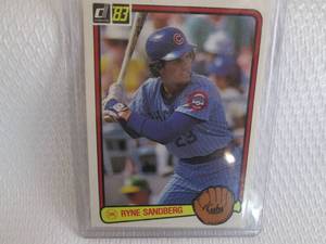 1983 Donruss Ryne Sandberg Rookie C...