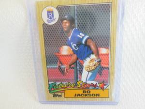 1987 Topps Bo Jackson Rookie Card...