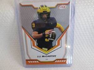 2024 Sage J.J. McCarthy Rookie Card...