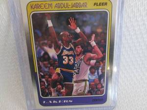 1988-89 Fleer Kareem Abdul Jabbar C...