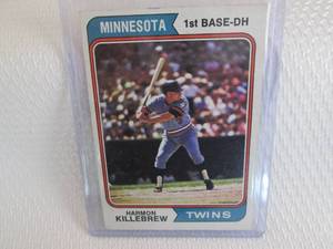 1974 Topps Harmon Killebrew Card...