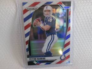 2024 Prizm Peyton Manning Red,White...