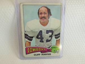 1975 Topps Cliff Harris Rookie Card...