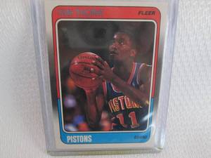 1988-89 Fleer Isiah Thomas Card...
