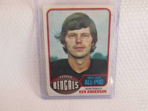 1976 Topps Ken Anderson Card...